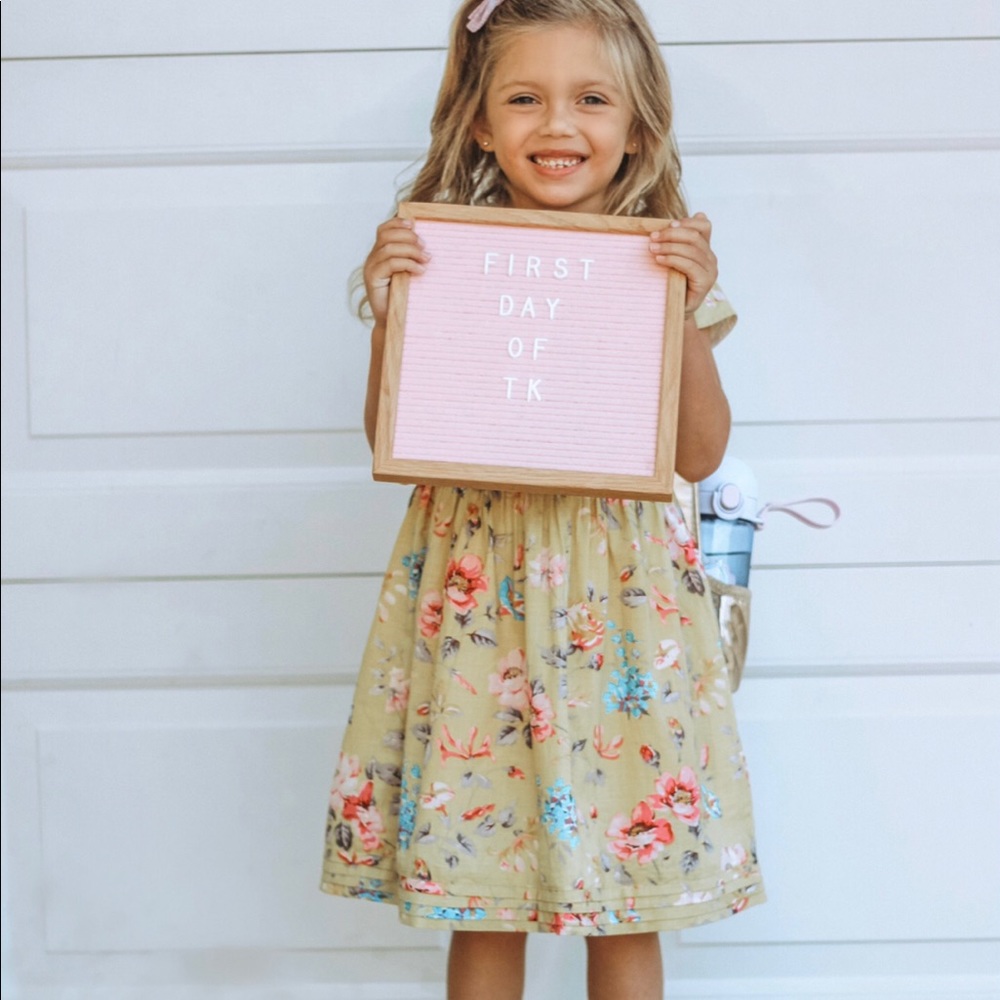 Cath Kidston yellow/green cap sleeve floral dress